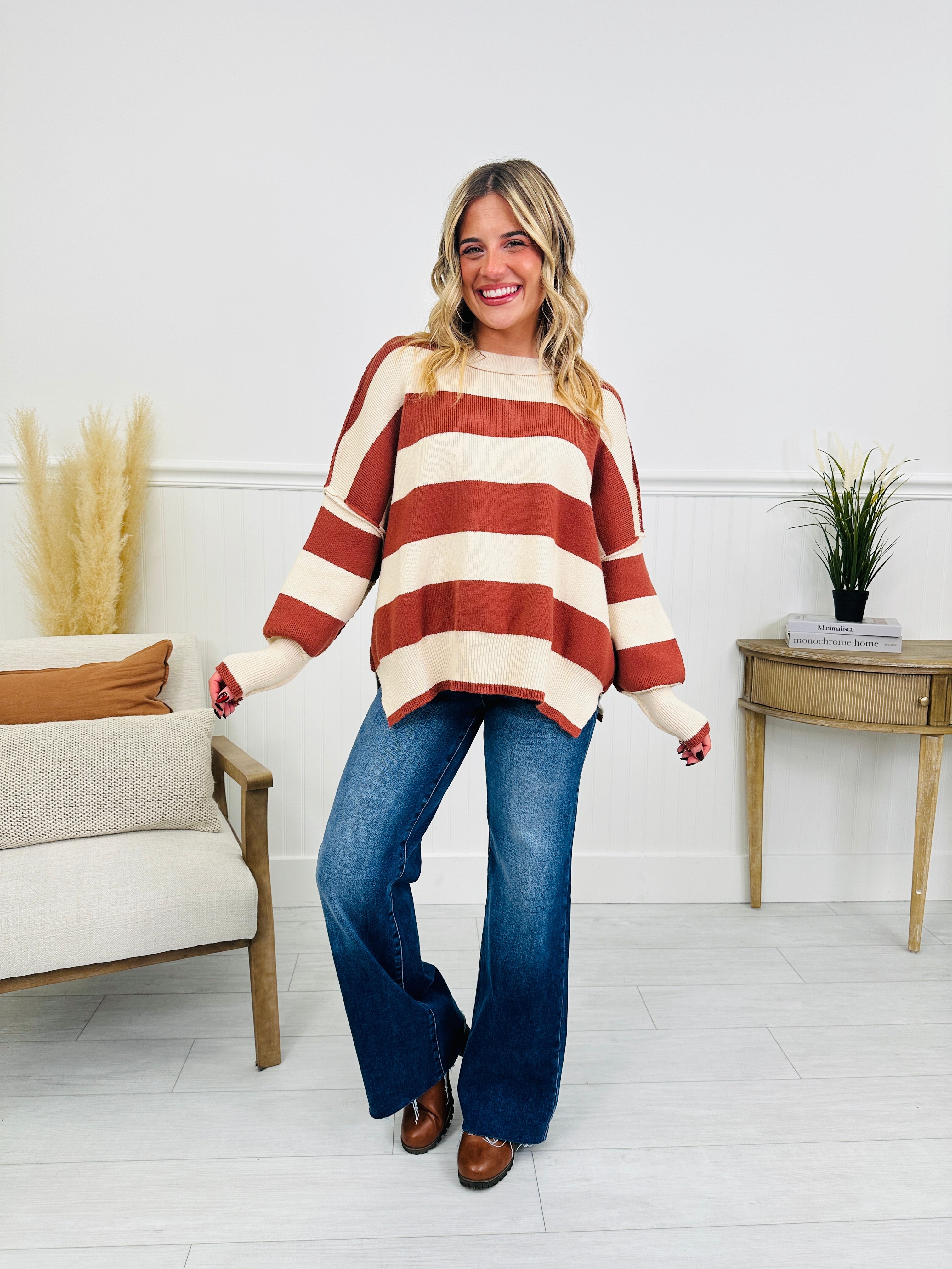 Cozy Days Sweater-- Multiple Colors!