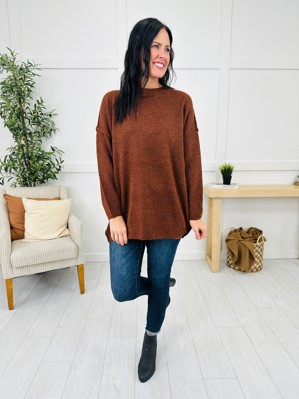 Simple Things Sweater- Multiple Colors!