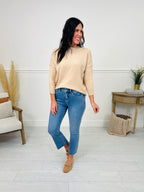 Soft Spot Tummy Control Cropped Kick Flare Jeans