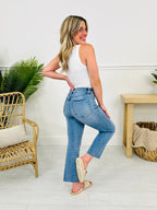 Take The Bait Slim Straight Cropped Jeans With Tummy Control