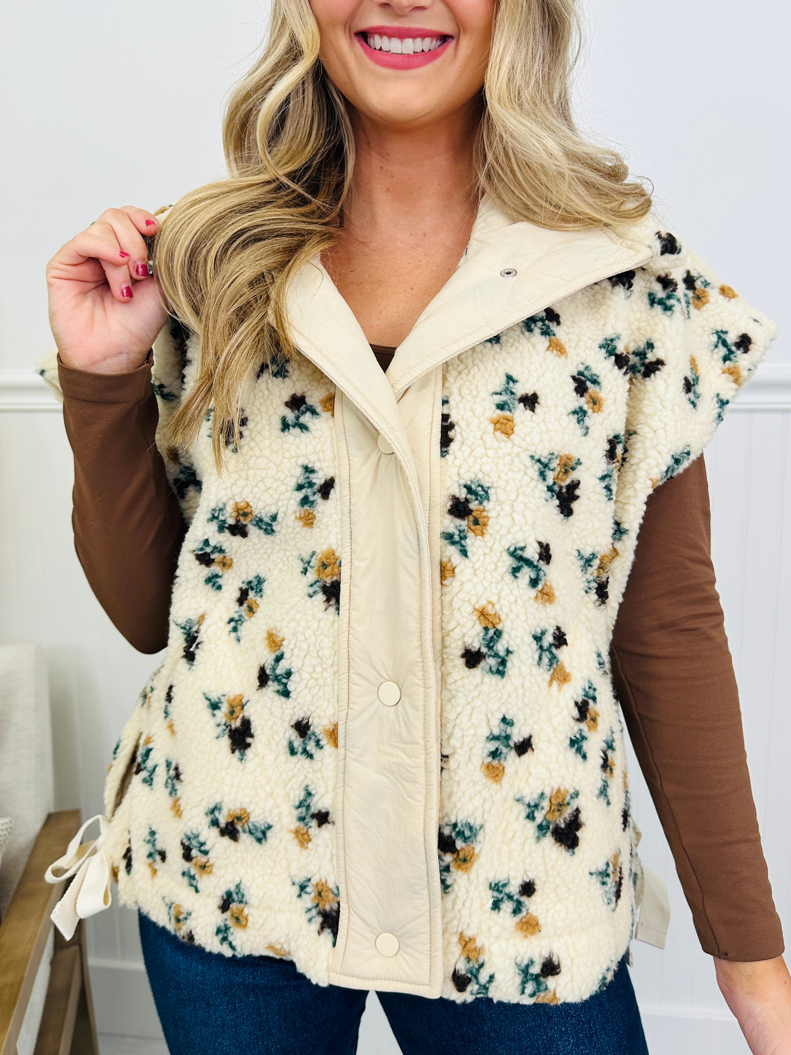 Petals In The Pines Vest