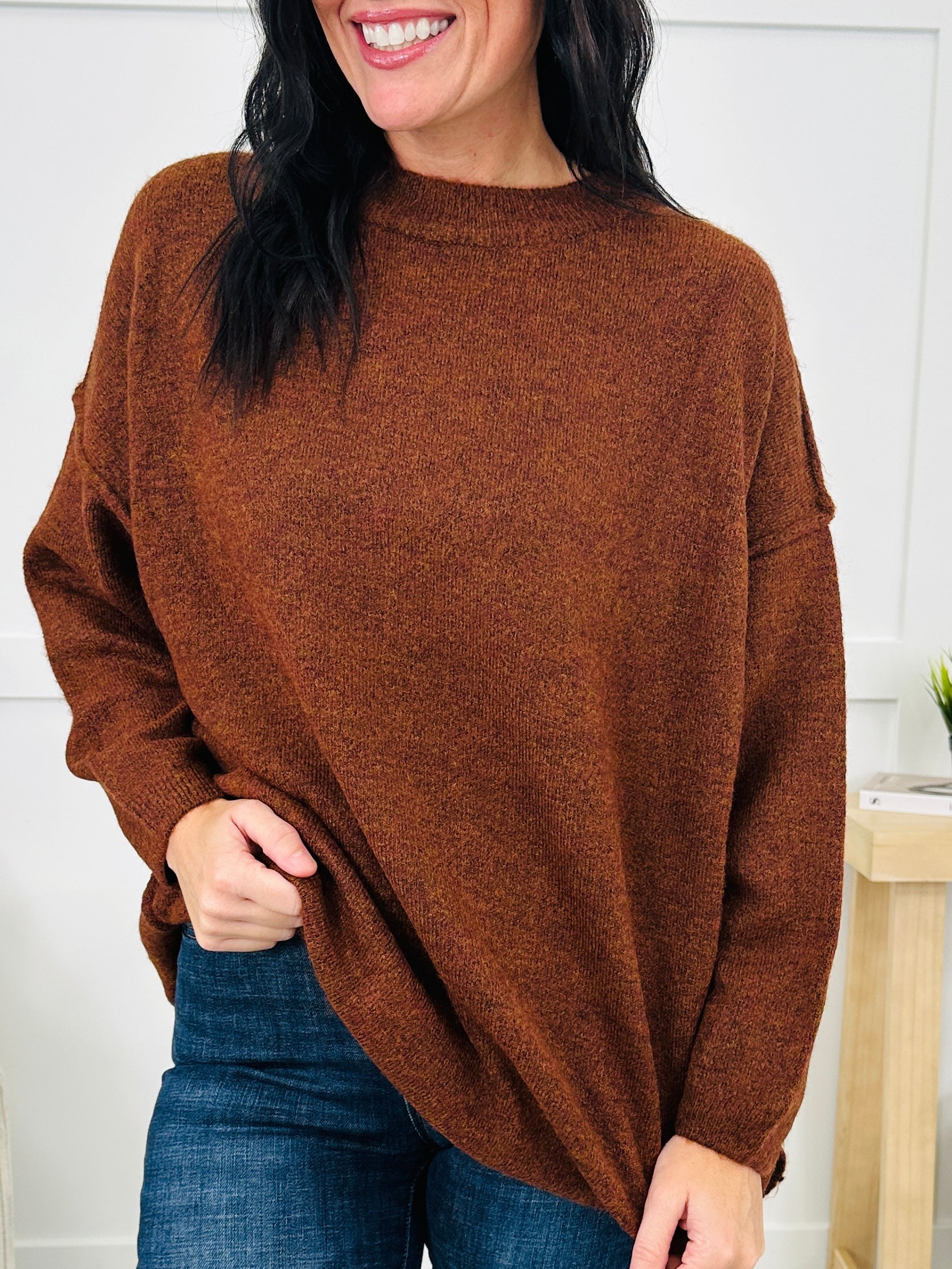 Simple Things Sweater- Multiple Colors!