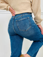 My Everything Cropped Wide Leg Tummy Control Jeans