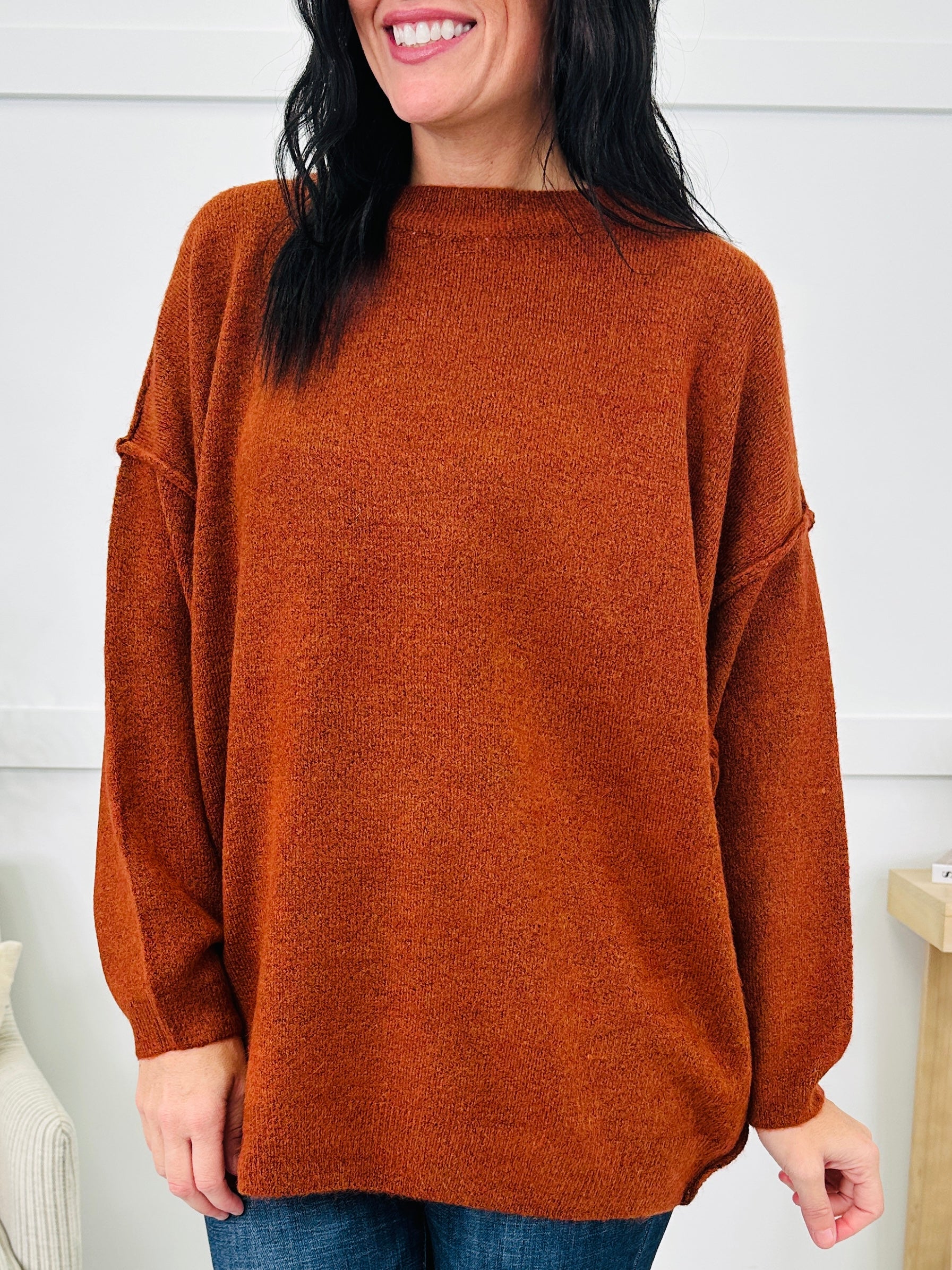Simple Things Sweater- Multiple Colors!