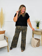Judy Blue Walk On The Wild Side Retro Wide Leg Leopard Jeans