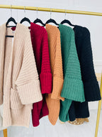 First Chill Feeling Cardigan- Multiple Colors!