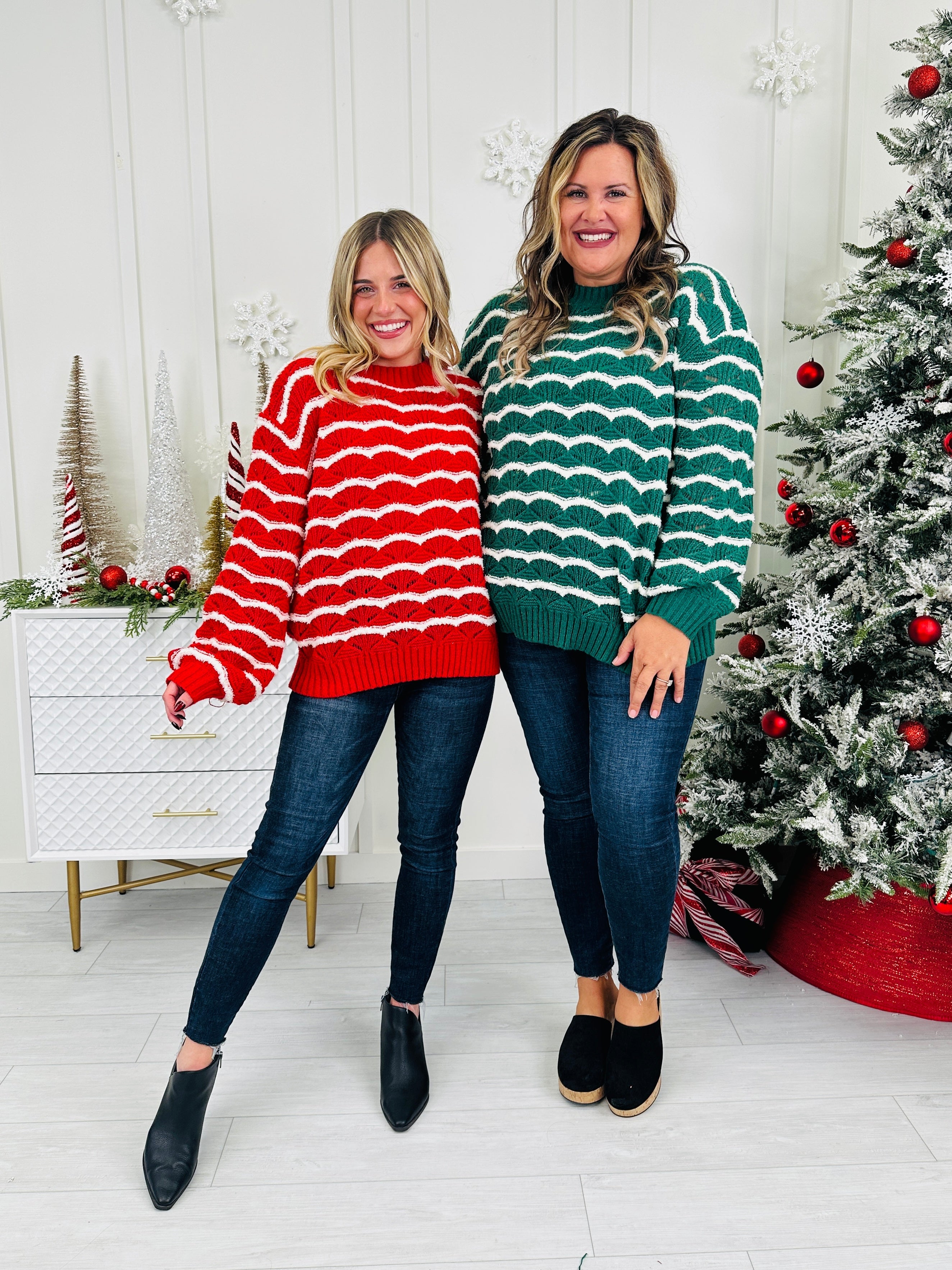 Festive Feelings Sweater- Multiple Colors!
