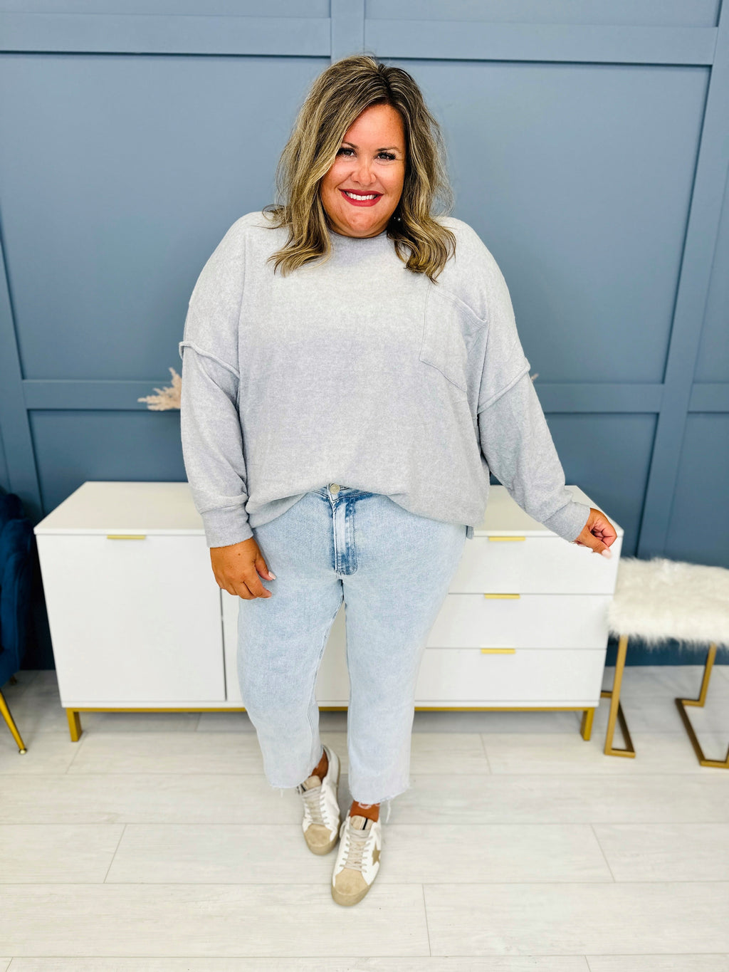 Lovervet REG/CURVY Slim Chance Slim Straight Leg Jeans