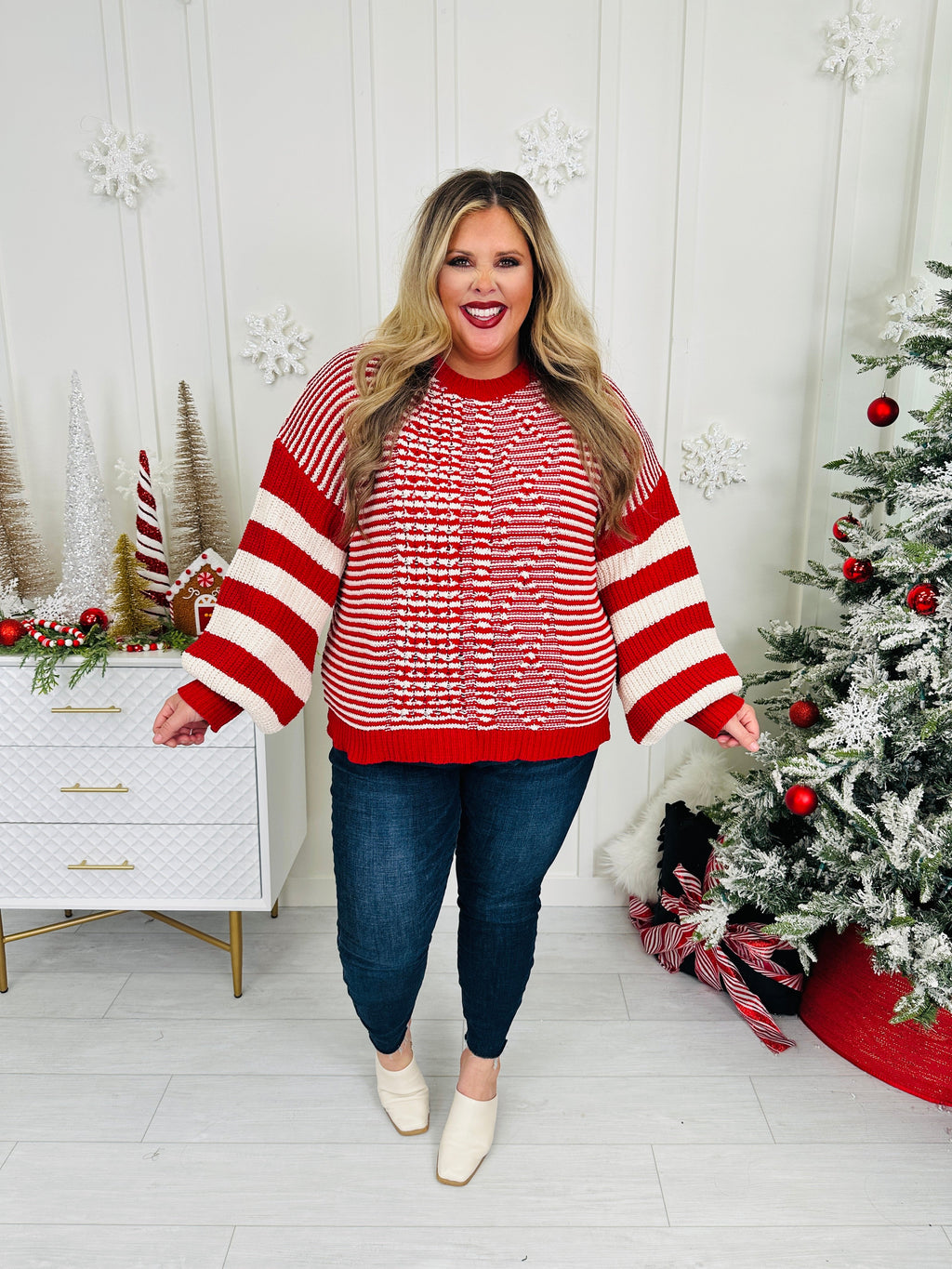Peppermint Promise Sweater