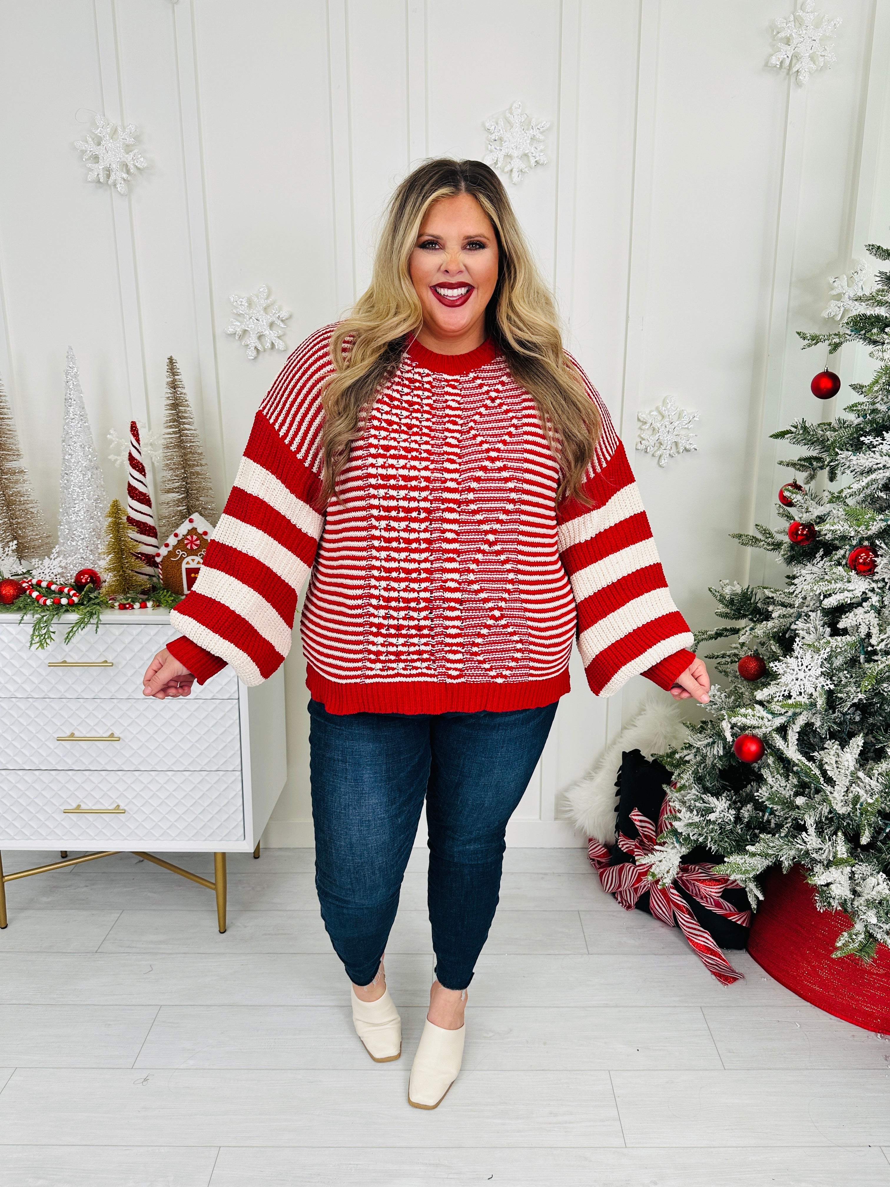 Peppermint Promise Sweater