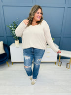 Judy Blue REG/CURVY Get Something Straight Mid Rise Jeans