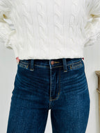 Judy Blue All Day Flair Trouser Flare Jeans