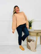 Feeling Fall Cropped Straight Tummy Control Jeans