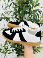 Throwback Track Sneakers