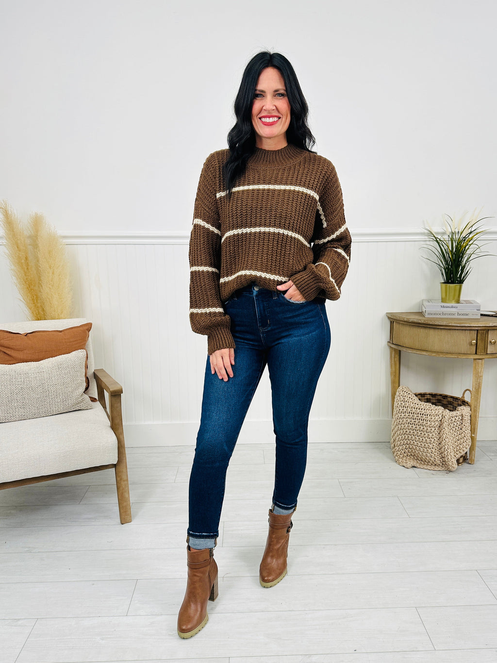 All In The Details Tummy Control Cuffed Skinny Jeans