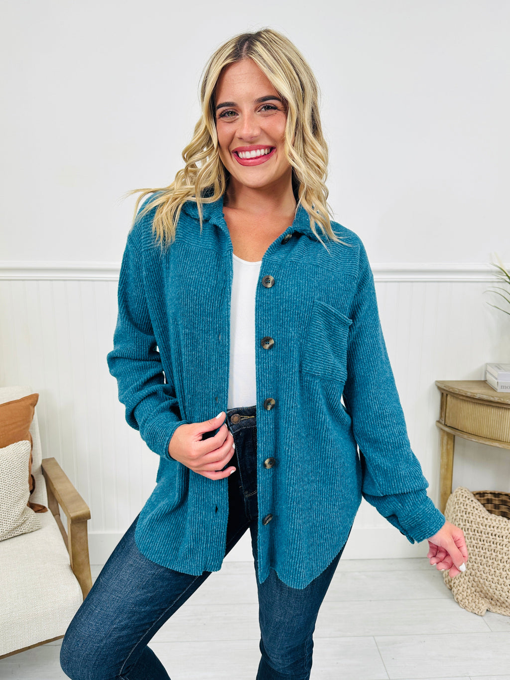 Time To Lounge Shacket- Multiple Colors!