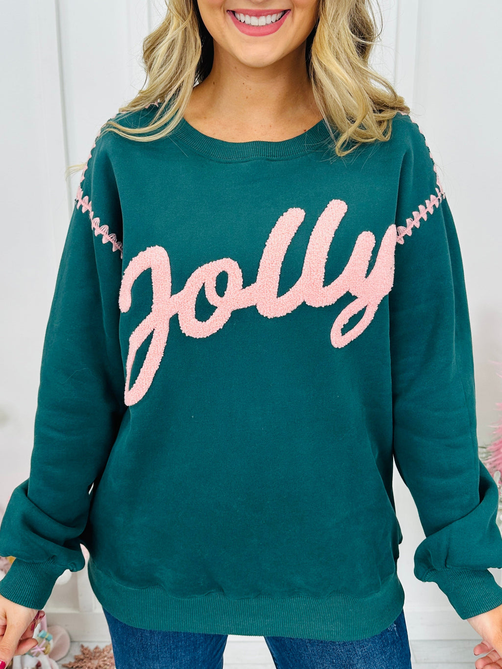 Oh So Jolly Sweatshirt- Multiple Colors!