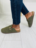 Echo In The Sole Clogs in Olive