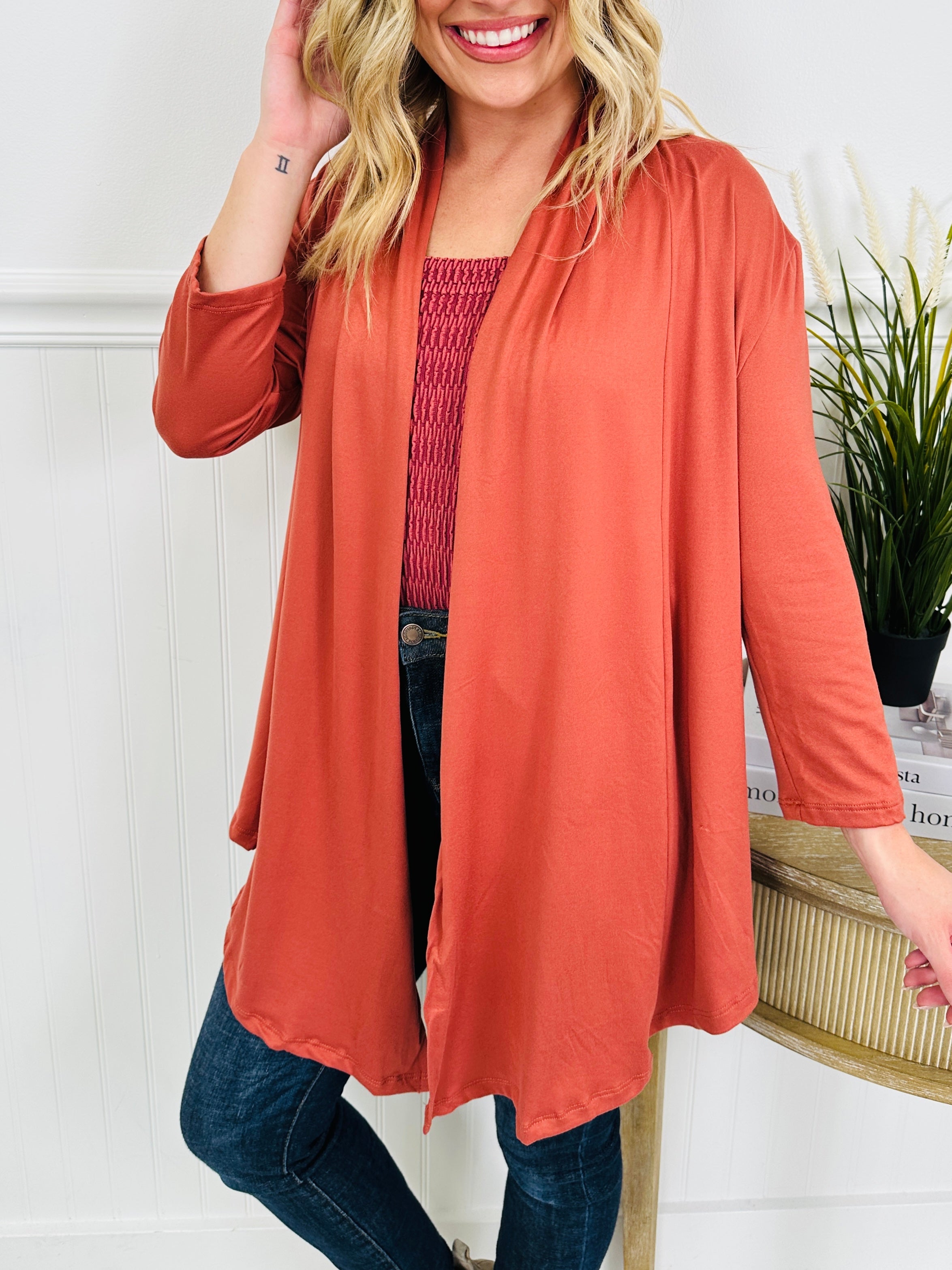 Wrap It Up Cardigan- Multiple Colors!