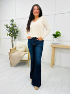 Judy Blue See Ya There Flare Jeans