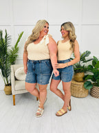 Judy Blue Get It Done Utility Shorts