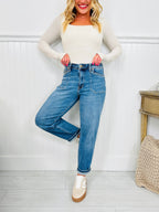 Judy Blue Be Better Barrel Jeans