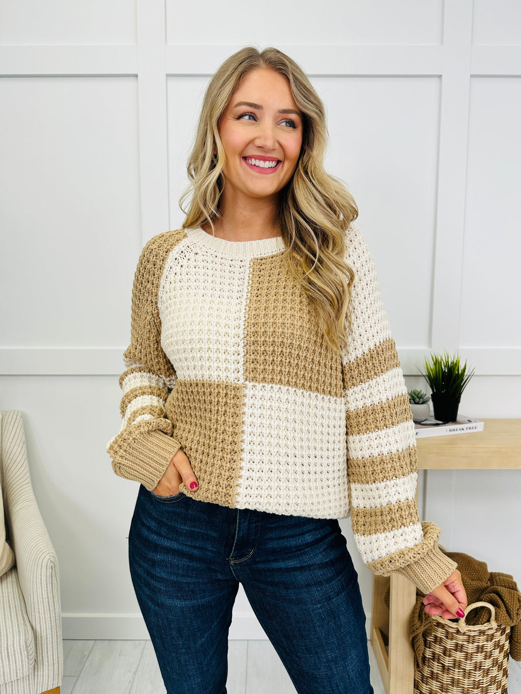 The Patch Plan Sweater
