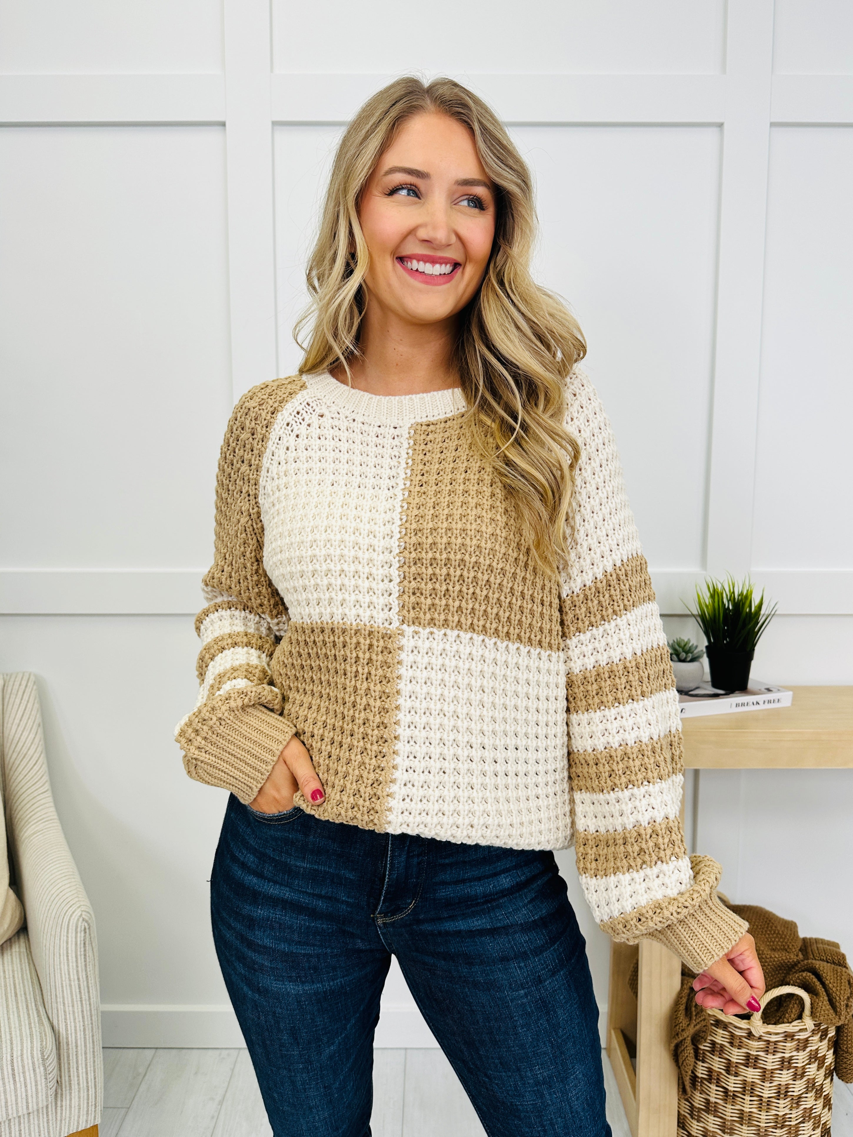 The Patch Plan Sweater