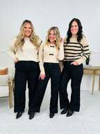 Judy Blue Midnight Moments Retro Wide Black Jeans