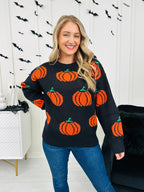 Pumpkin Nightfall Sweater- Multiple Colors!