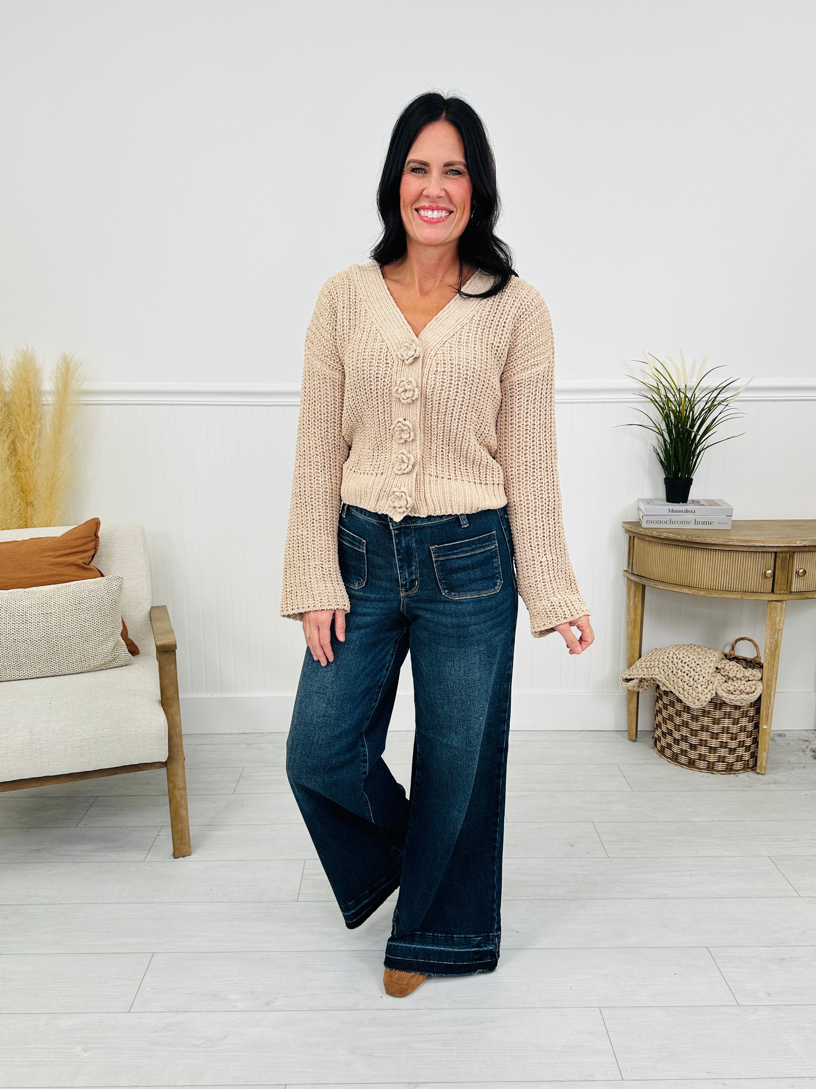 Judy Blue Perfectly Palazzo Wide Leg Jeans