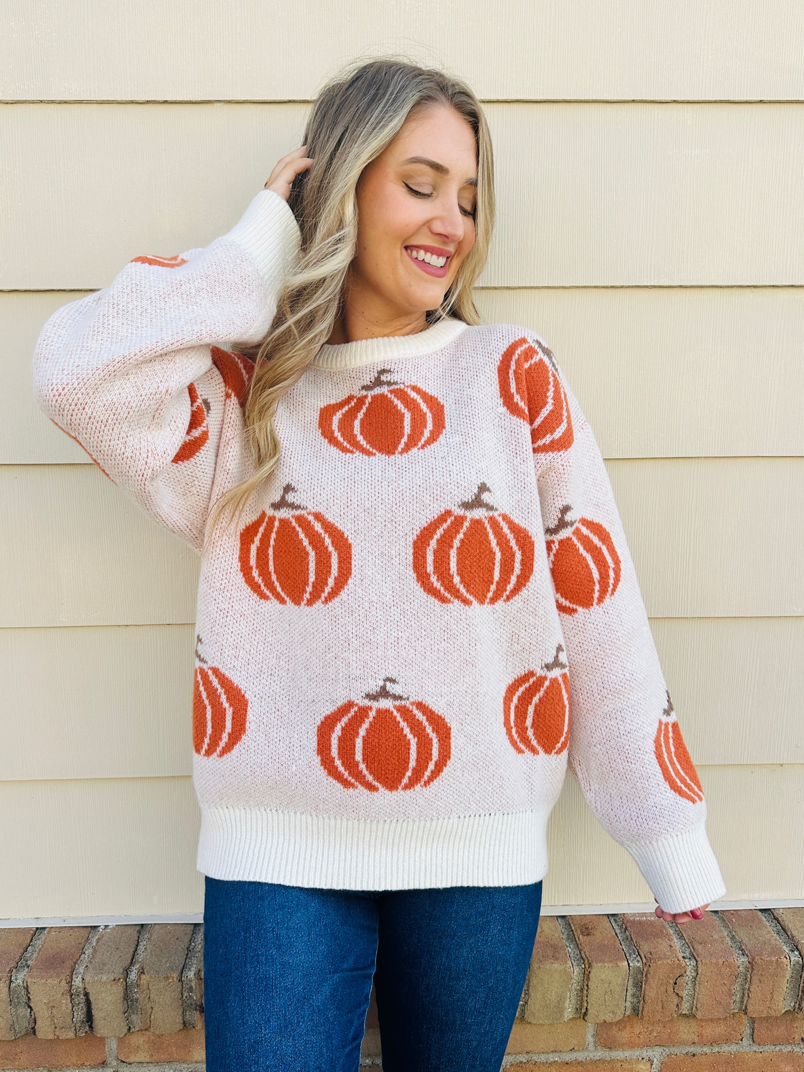 Pumpkin Nightfall Sweater- Multiple Colors!