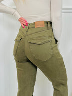 Judy Blue Olive You Weekender Jeans