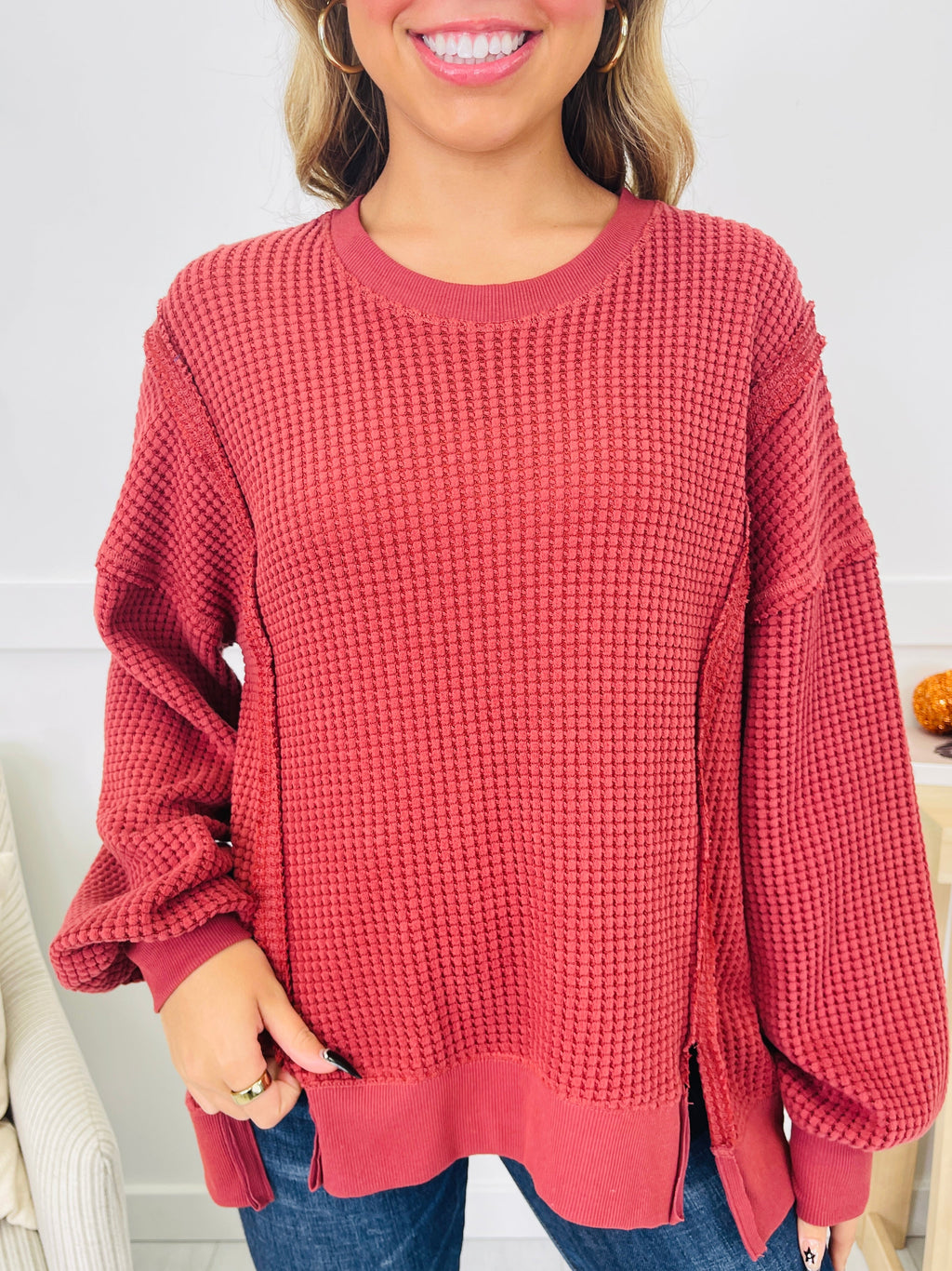 Everyday Thermal Sweater- Multiple Colors!