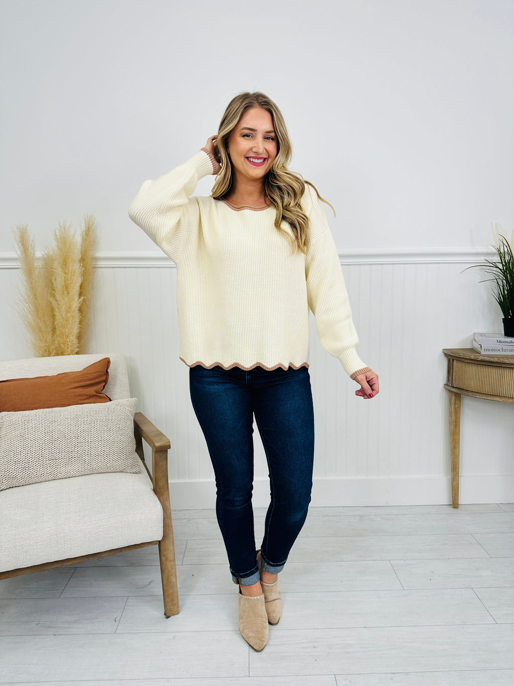 Polar Nights Sweater in Oatmeal