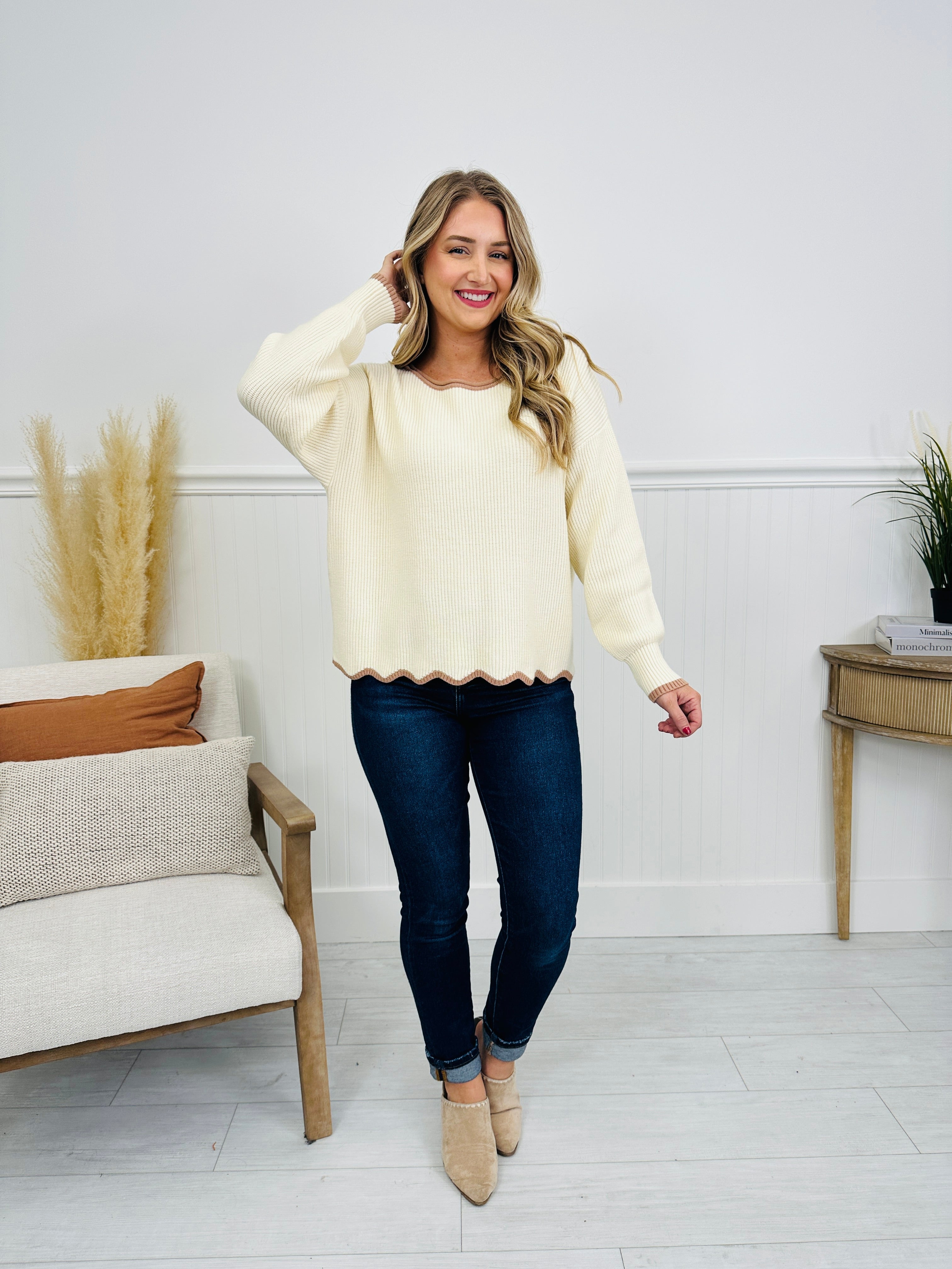 Polar Nights Sweater in Oatmeal