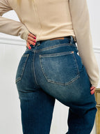 Judy Blue The One For Me Retro Wide Leg Jeans