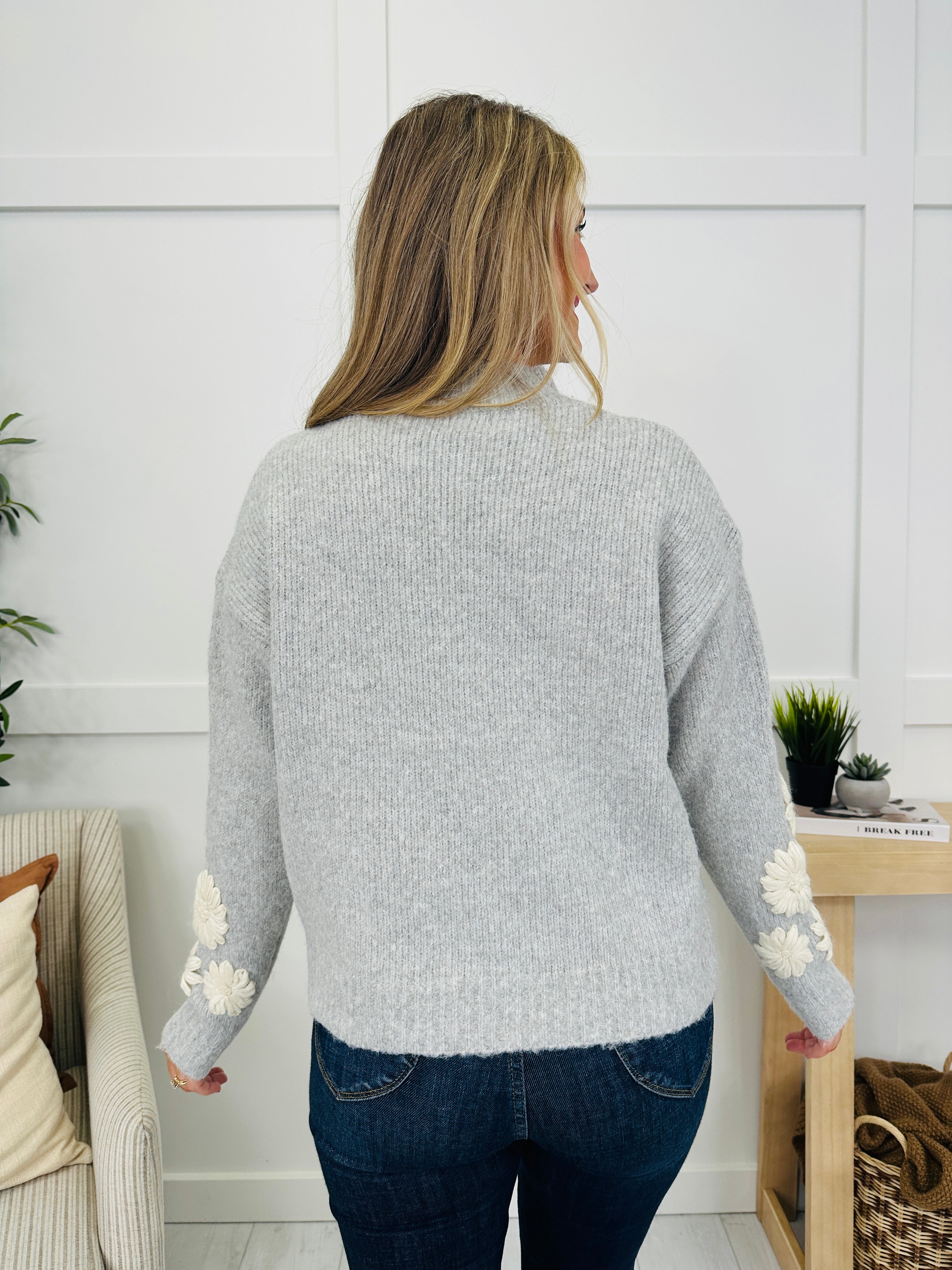 Among The Petals Sweater