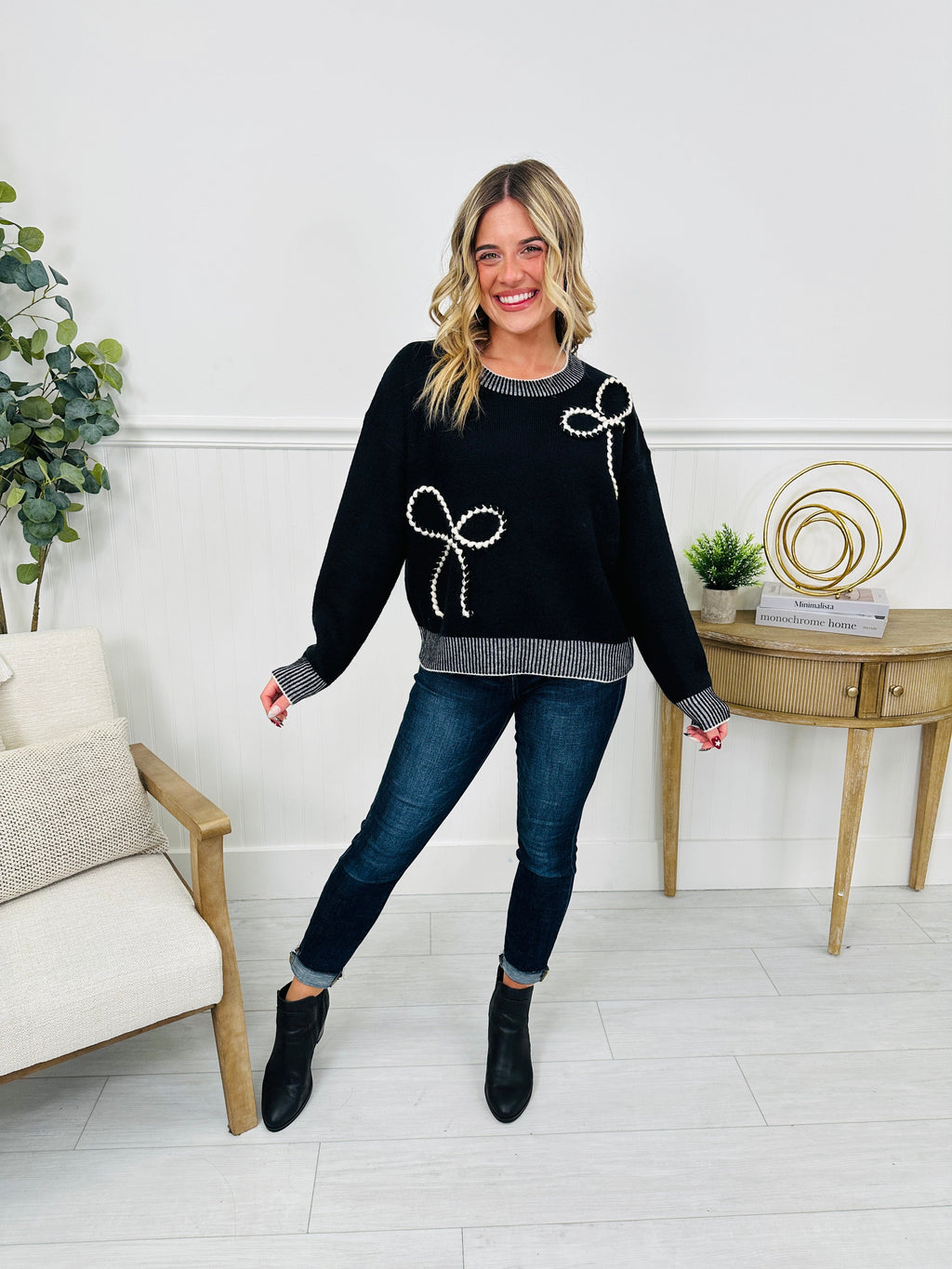 Tied With A Bow Sweater