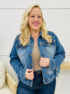 Judy Blue Plus/Reg City Cowgirl Denim Jacket