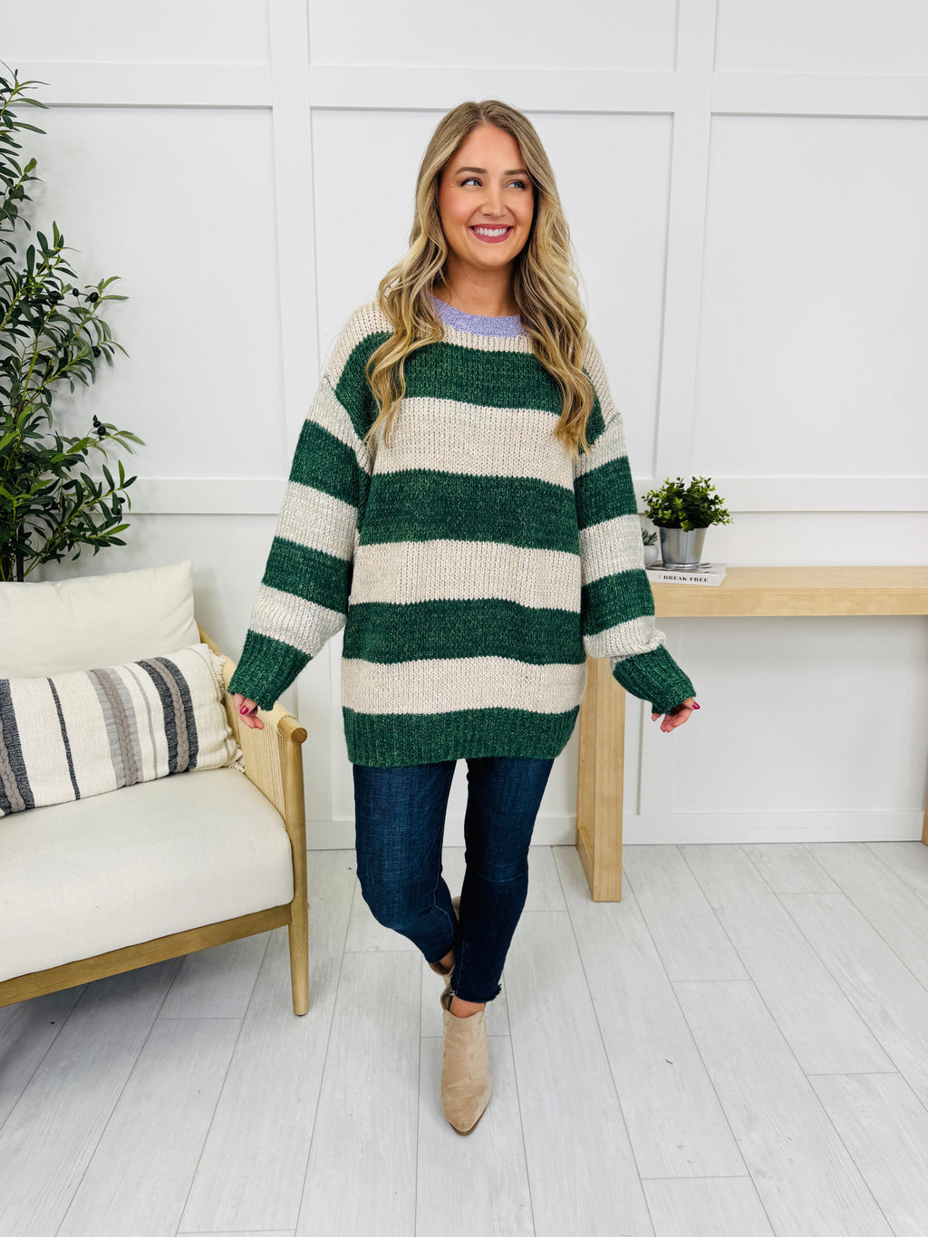 Evergreen Evening Sweater
