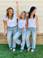 Judy Blue Release Your Inhibitions Wide Leg Jeans