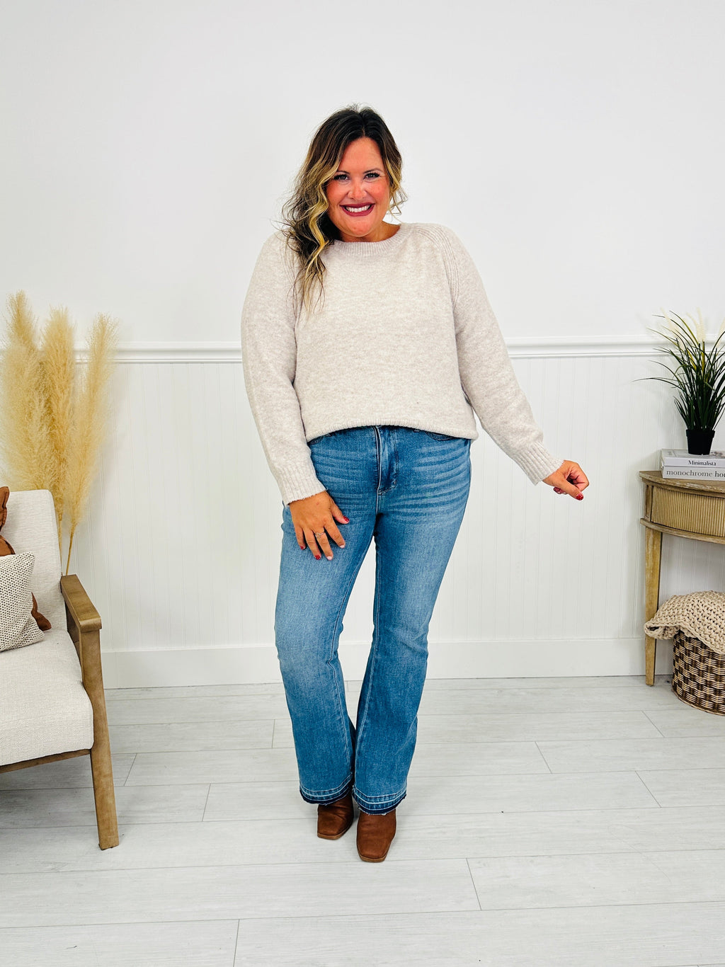 Judy Blue Shift In Seasons Tummy Control Slim Bootcut Jeans