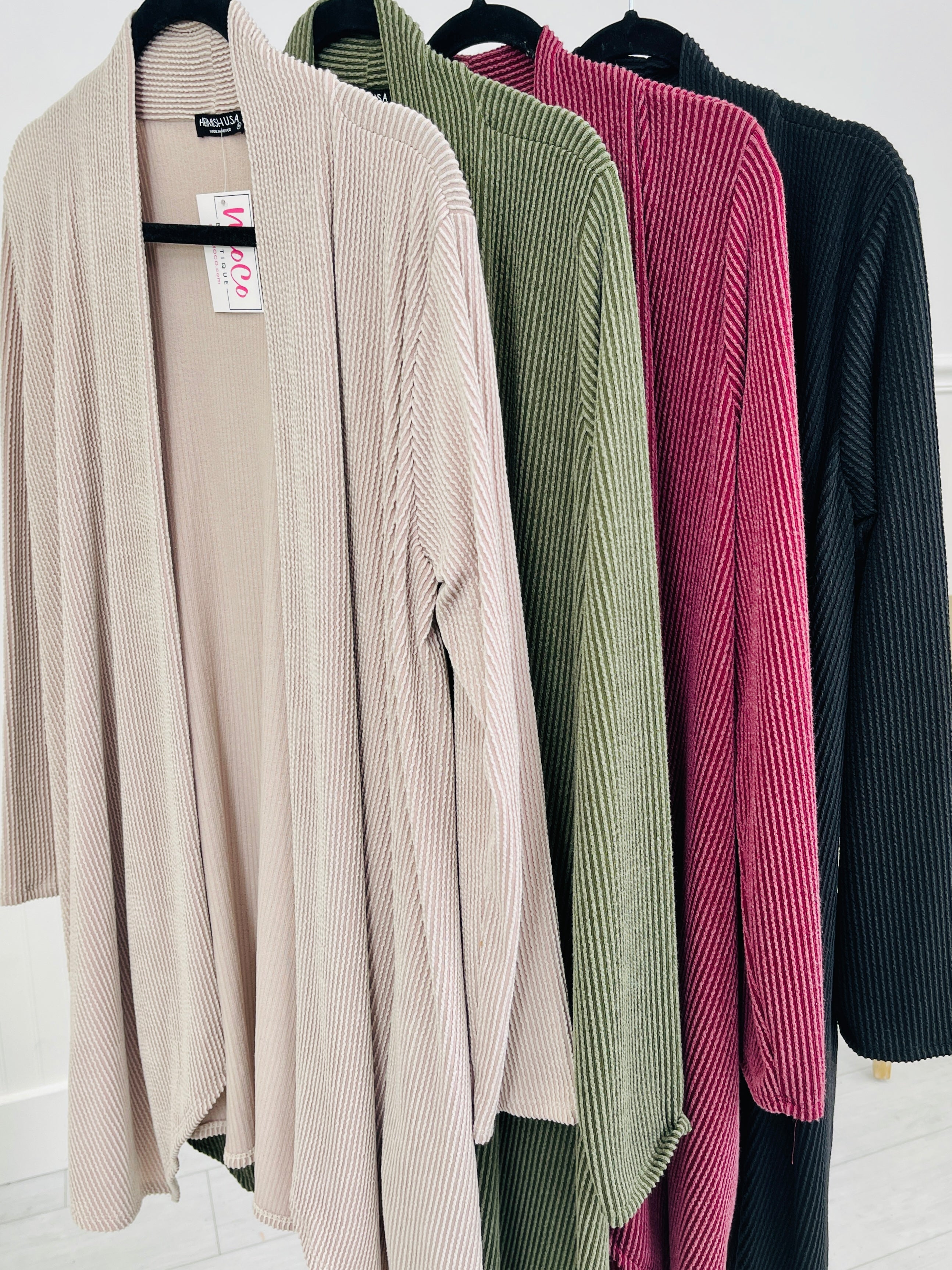 Linger A Little Longer Cardigan- Multiple Colors!