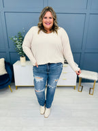 Judy Blue REG/CURVY Get Something Straight Mid Rise Jeans