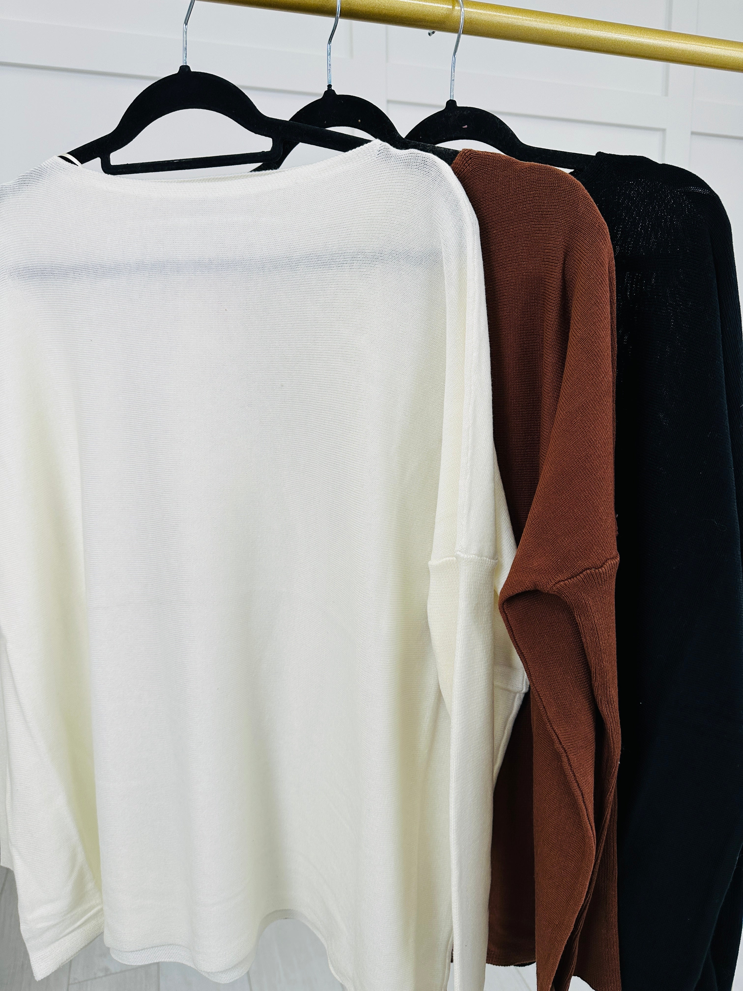 Warm Whispers Sweater- Multiple Colors!