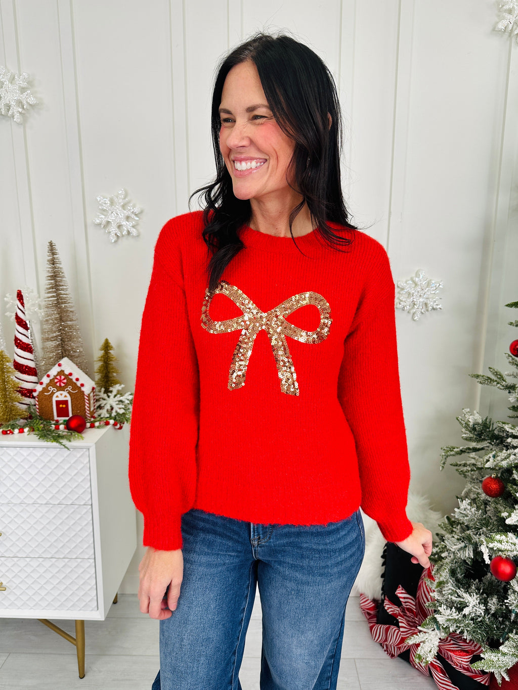 Wrapped With Sparkle Sweater- Multiple Colors!