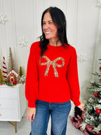 Wrapped With Sparkle Sweater- Multiple Colors!