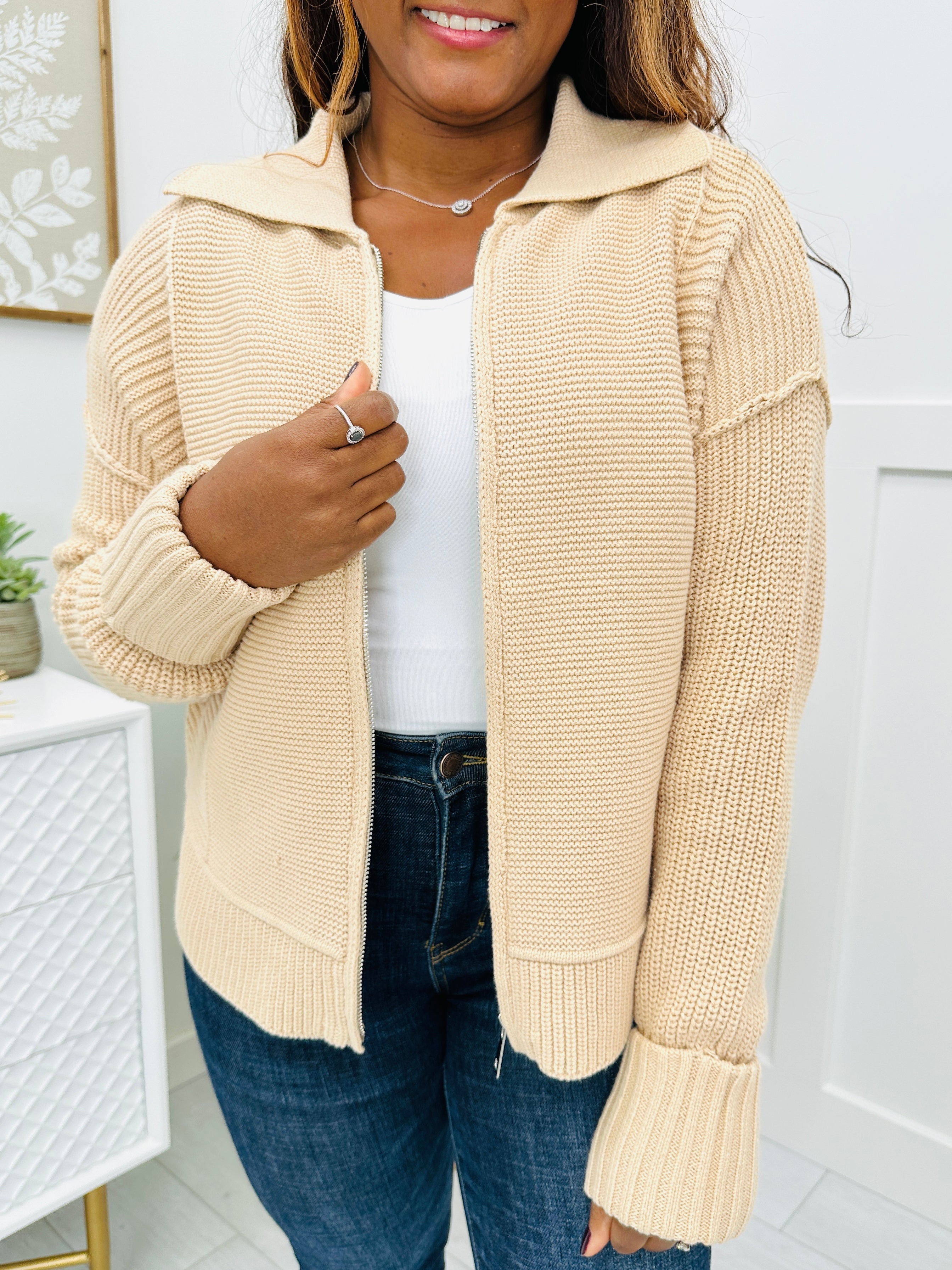 Hearthside Knit Jacket- Multiple Colors!