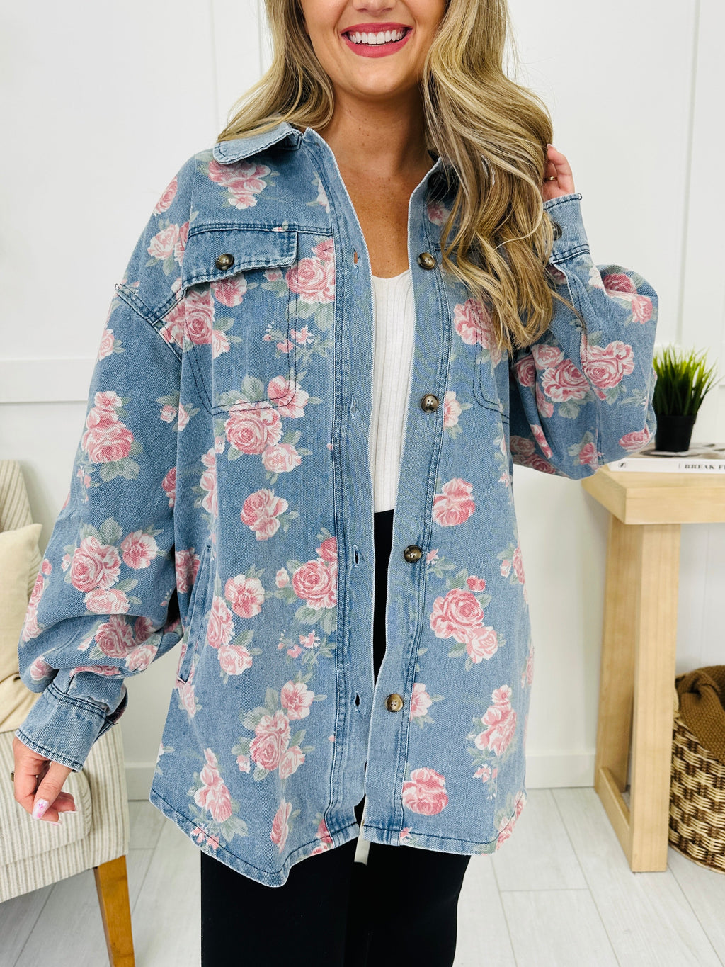 Country Bloom Shacket